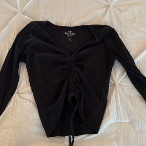 cute long sleeve crop top